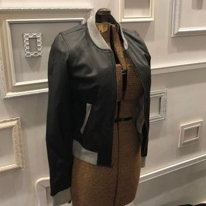 Mike & Chris premium lamb skin leather jacket